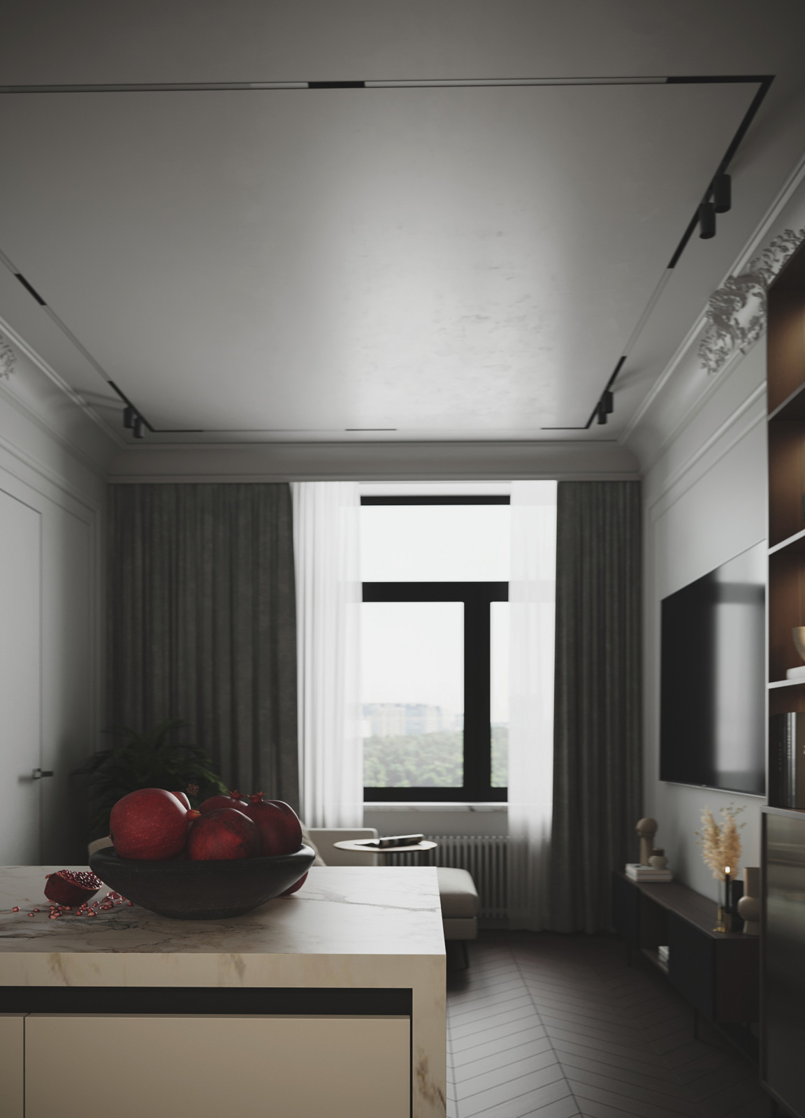 ЖК SPIRES проект квартиры