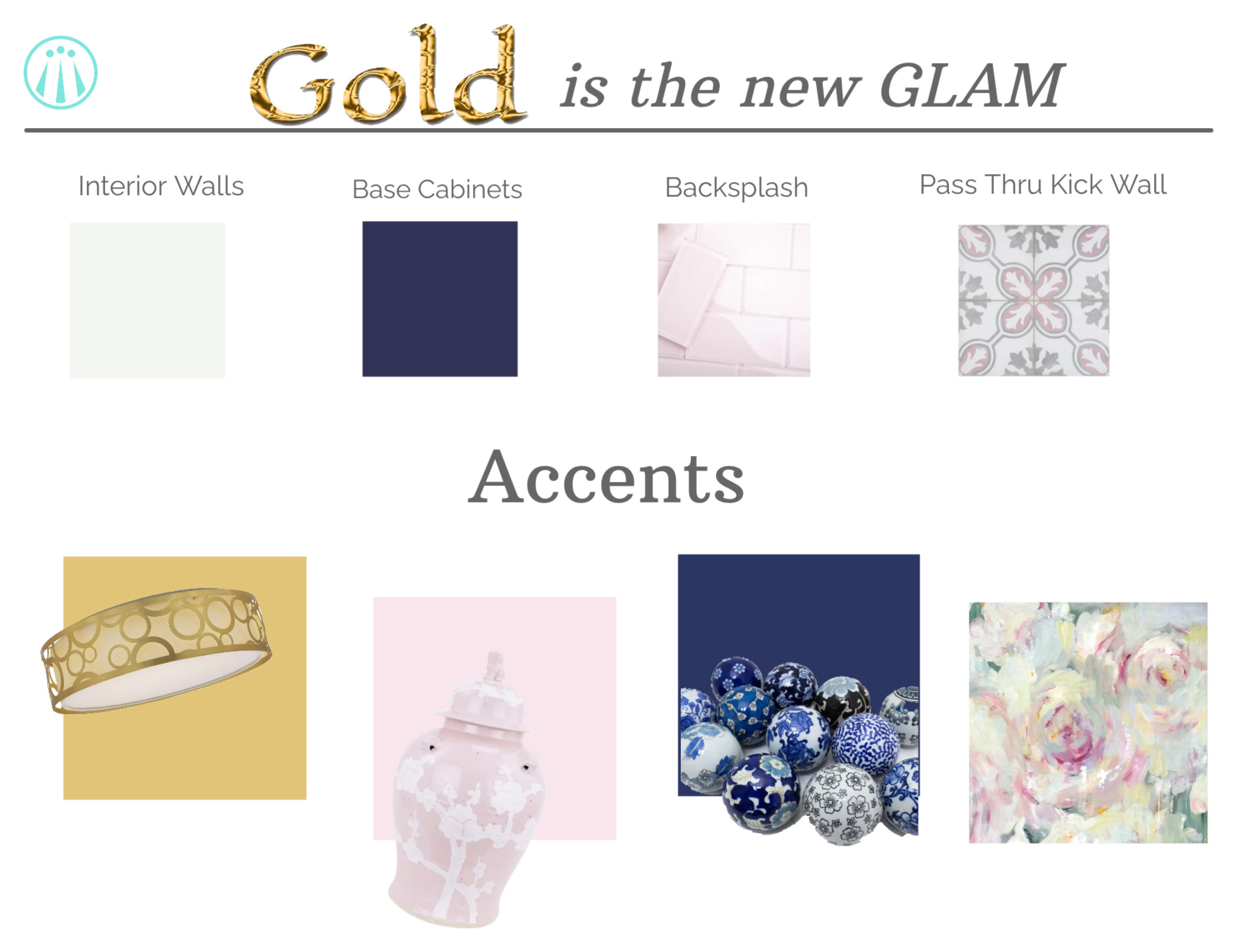 Glam Condo - Initial Mood Board