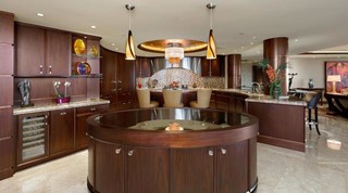 Coastal Condo Kitchen Modern Kitchen Tampa by 