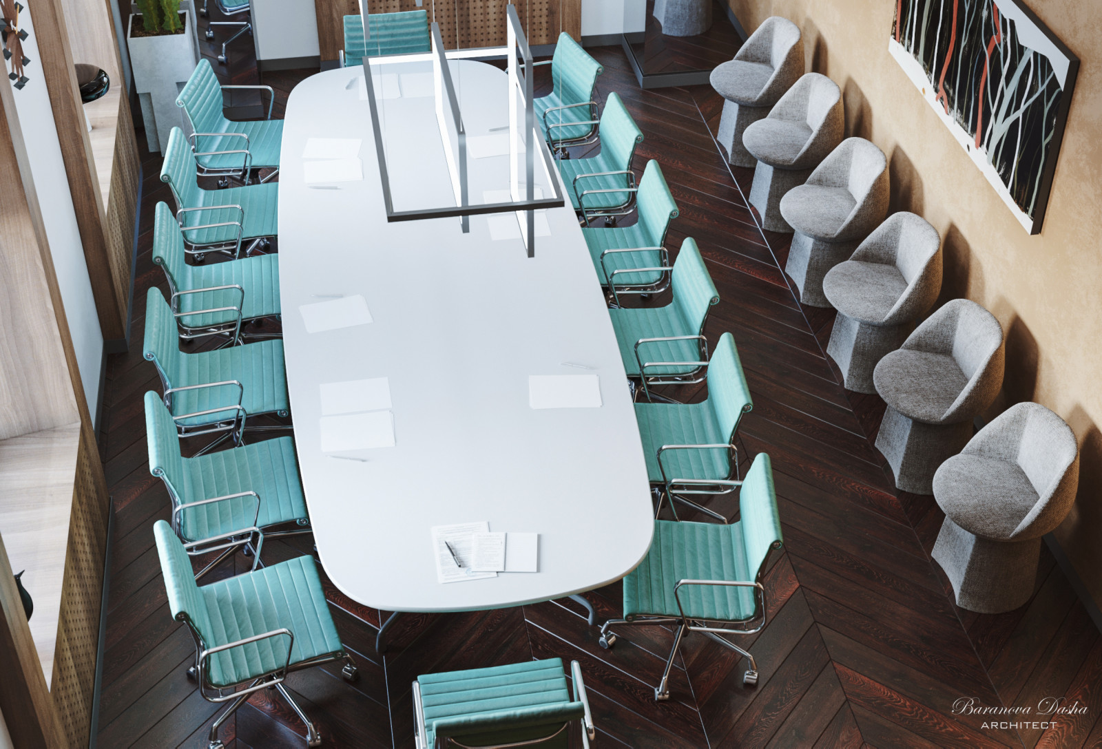 Интерьеры офиса строительной компании