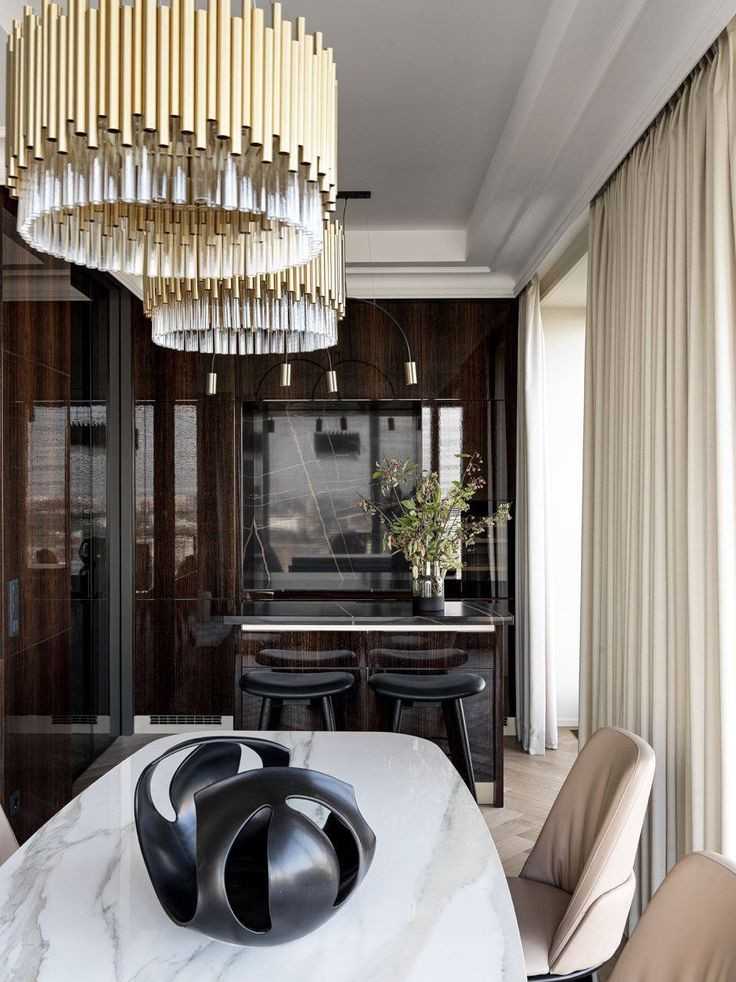 Спокойный интерьер в современной классике