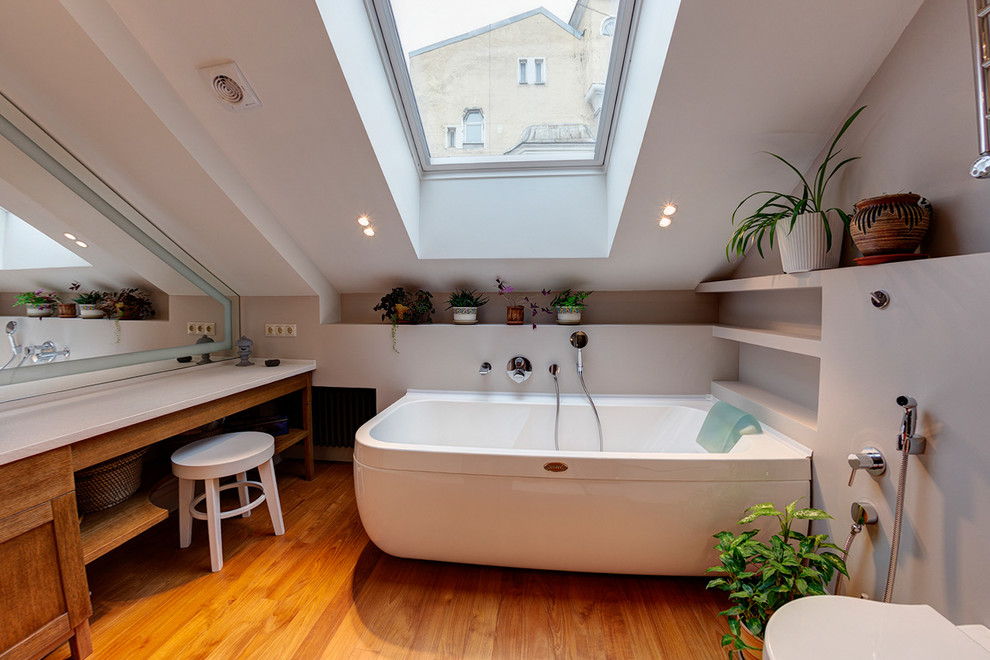 Двухуровневая квартира в центре Москвы