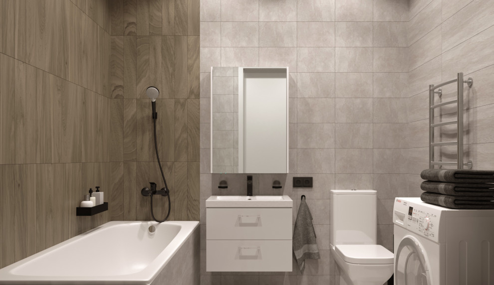 Типовой проект 1 бюджетного ремонта от застройщика.