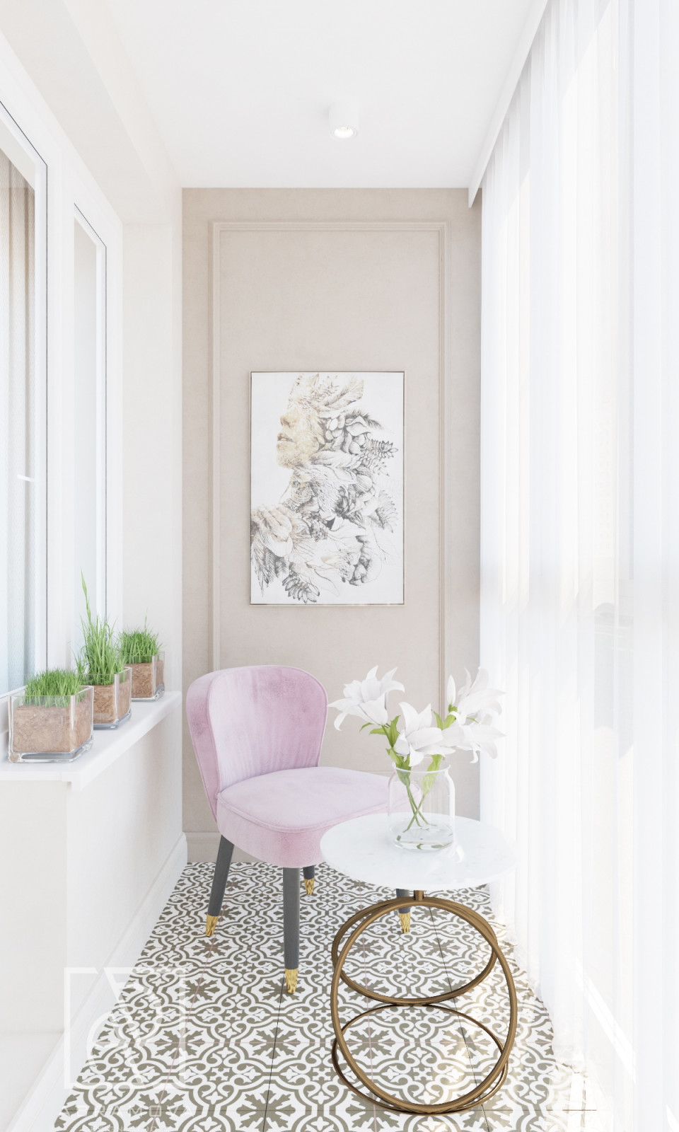 Дизайн-проект 3-х комнатной квартиры ЖК Новые Ватутинки