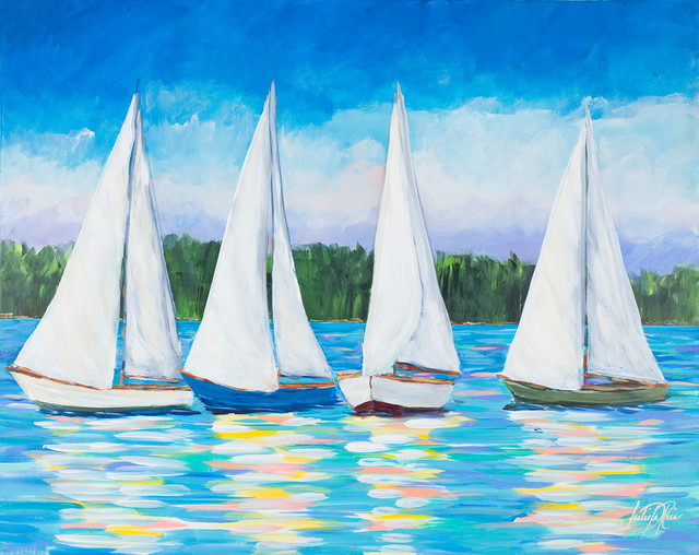 "Great Sails I" Canvas Art, 24"x16"