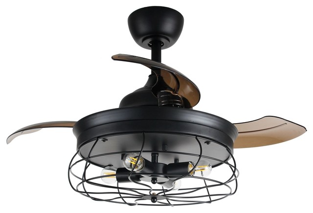 36 Inch Industrial Ceiling Fan With Foldable Blades