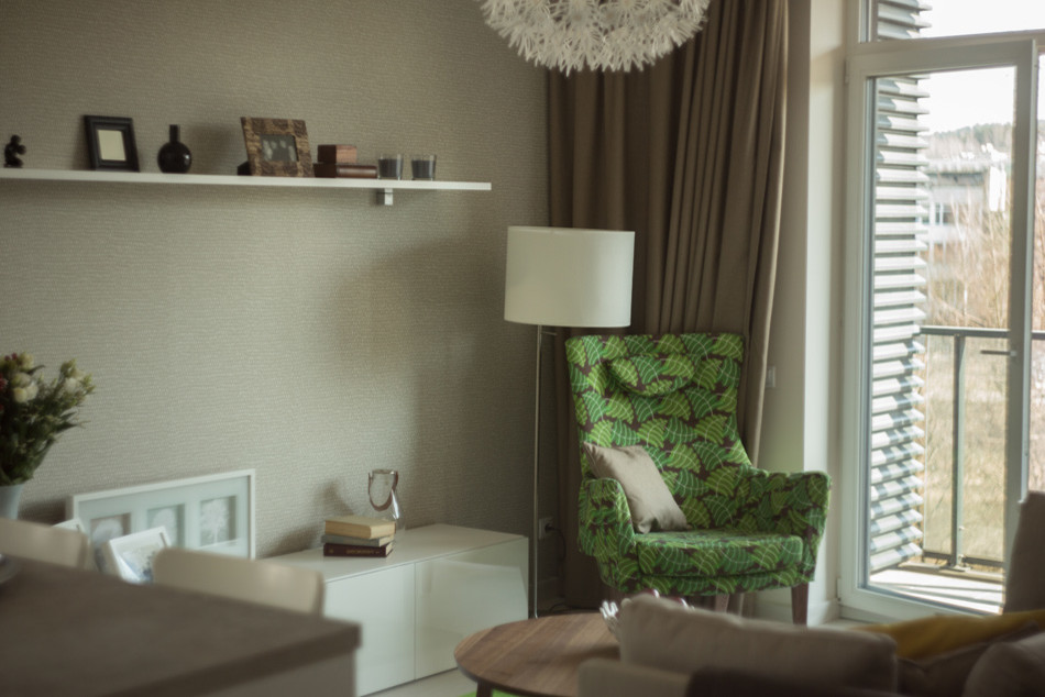 Дизайн интерьера квартиры в современном стиле: реальные фотографии из Вильнюса