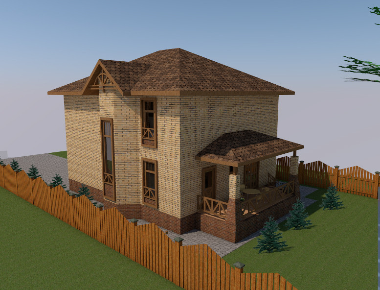 Проект частного дома в г.Батайске ул.Советская