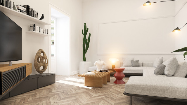 Casa M contemporary-living-room
