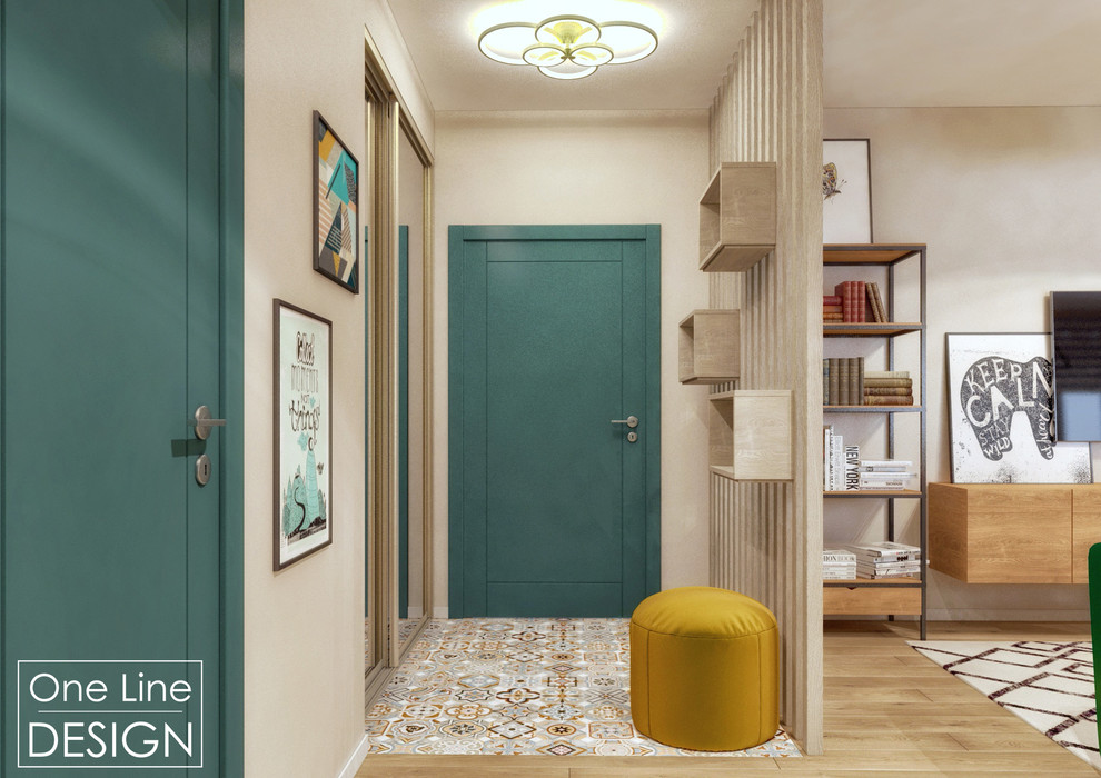 Яркий интерьер для молодой девушки