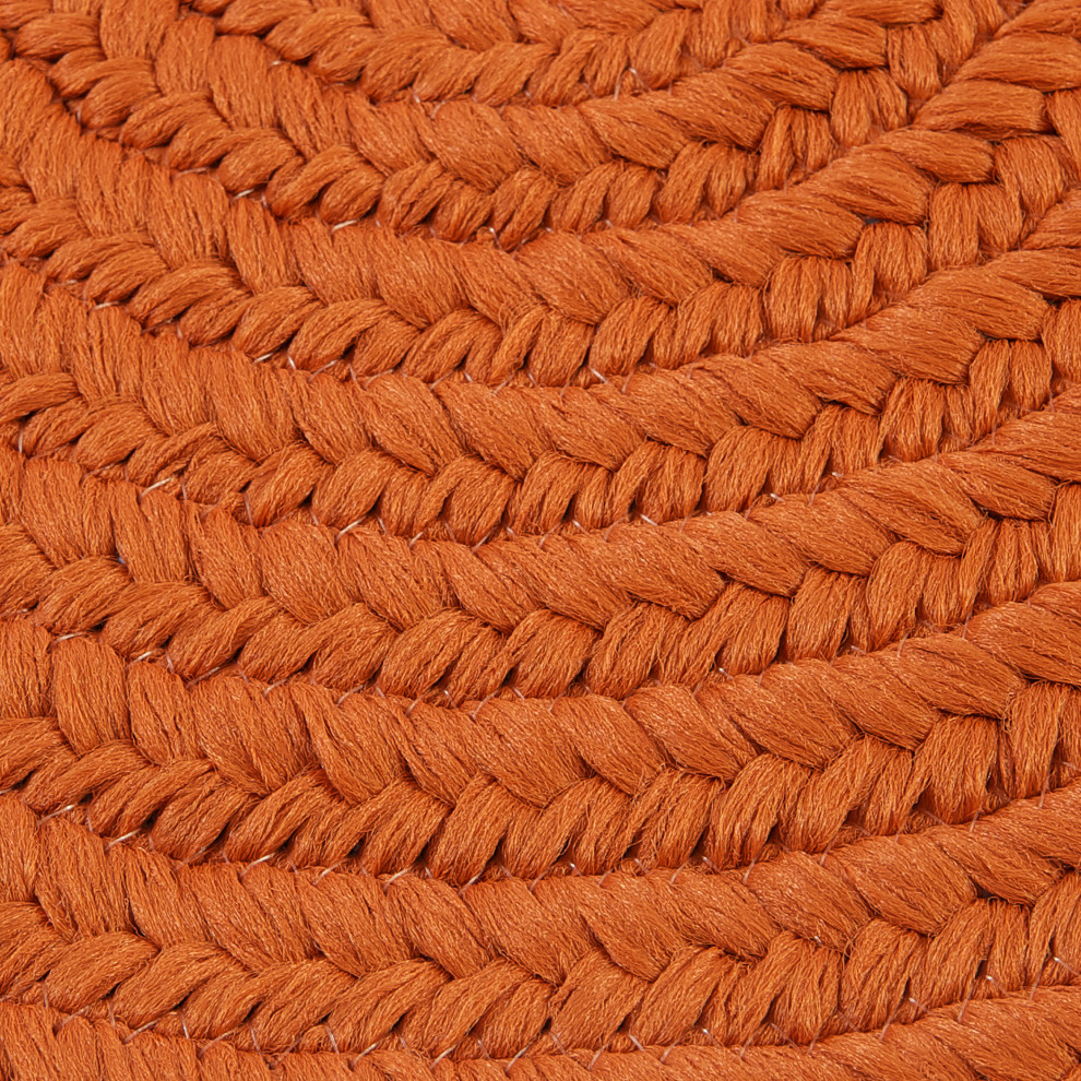 Colonial Mills Tortuga Braided Rug, 8X11 Contemporary Outdoor Rugs