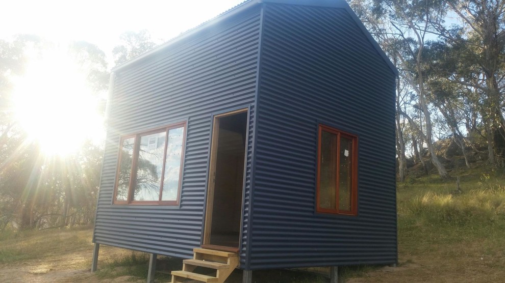 Design ideas for a small industrial detached granny flat in Canberra - Queanbeyan.