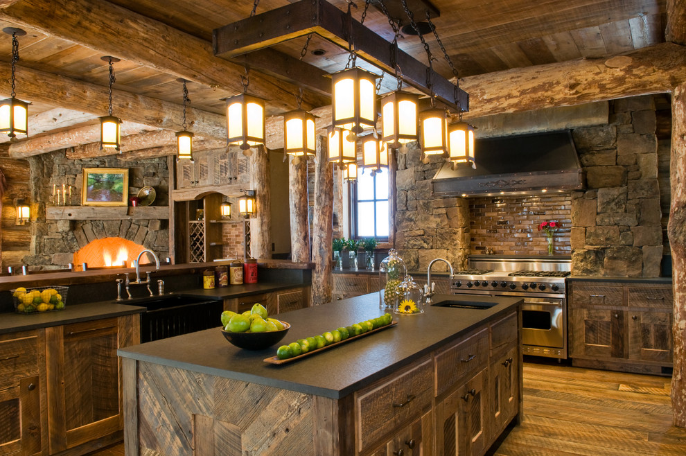 Kitchen - rustic kitchen idea