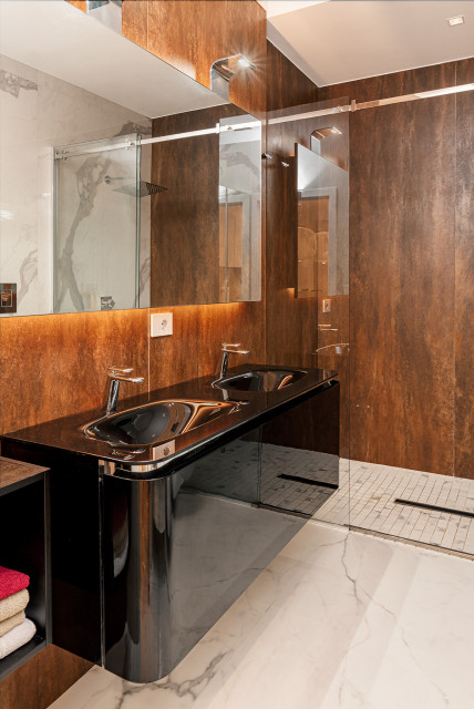 Villa M&G modern-gaestetoilette