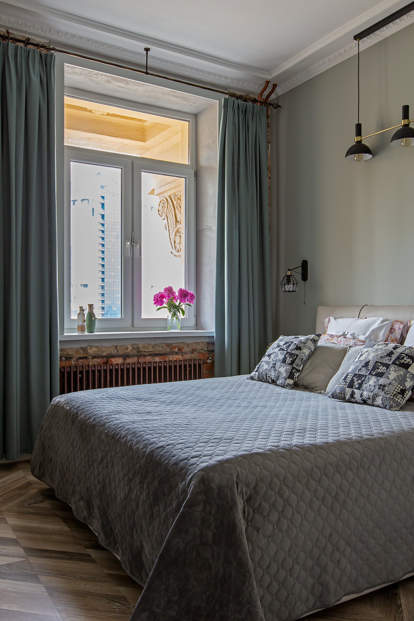 Квартира для молодой девушки с видом на Москву Сити