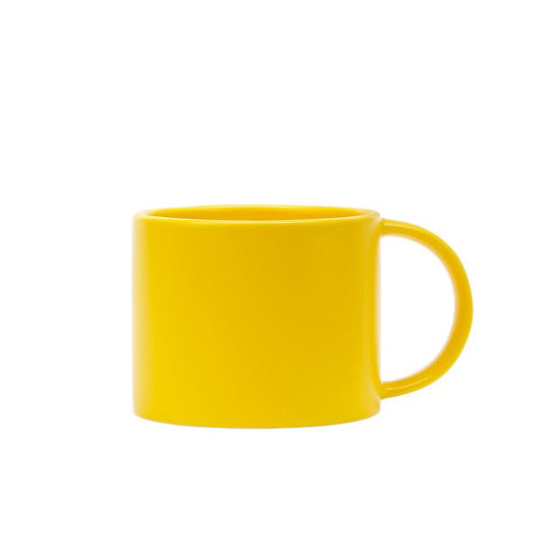 Saturday Morning Mug, Yellow