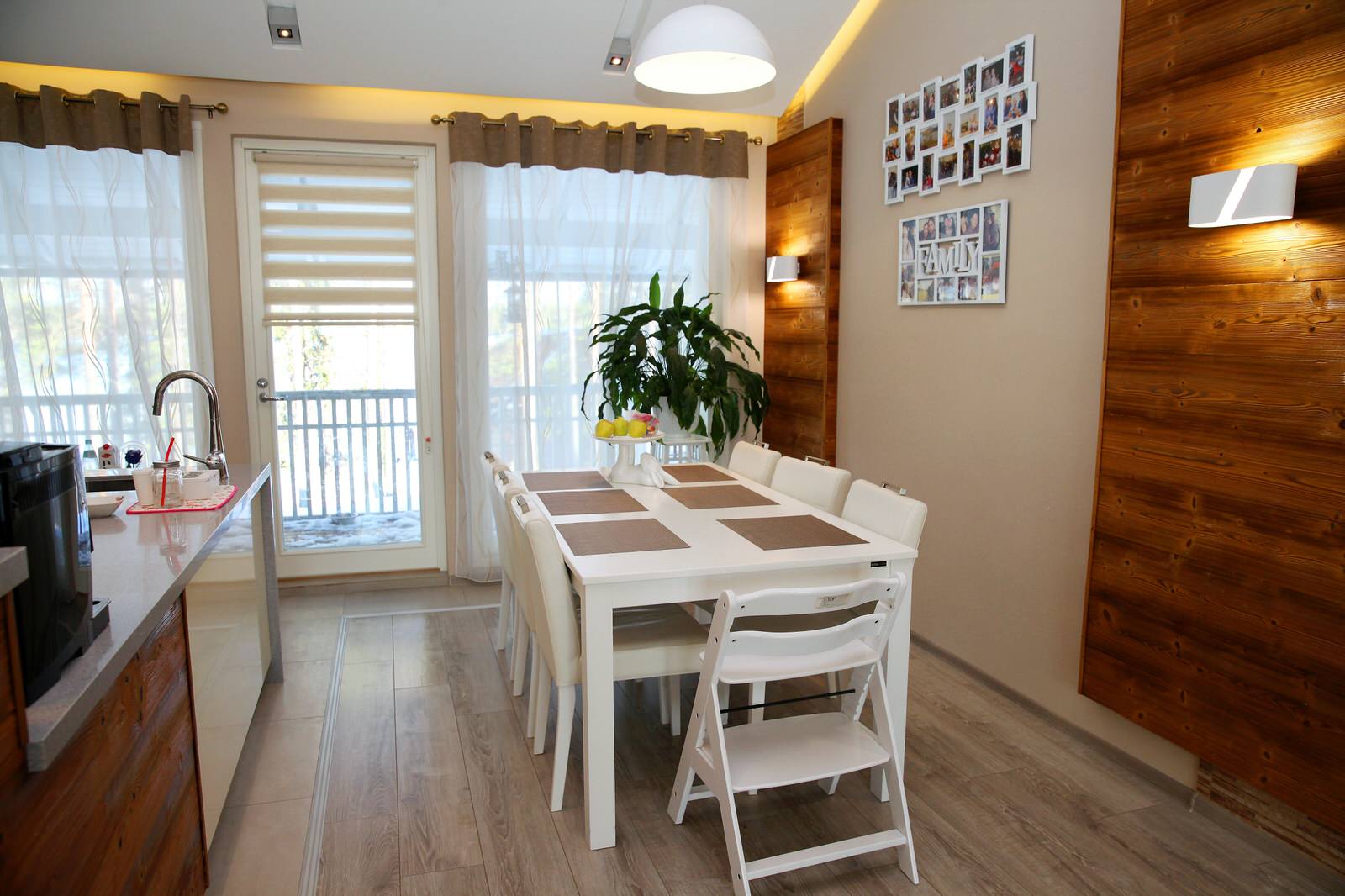 Частный коттедж в Г.Костомукша. Часть реализованного проекта.