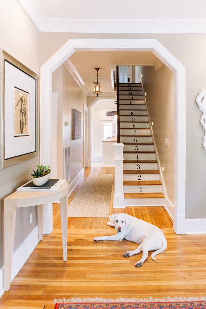 Transitional entryway photo in Nashville