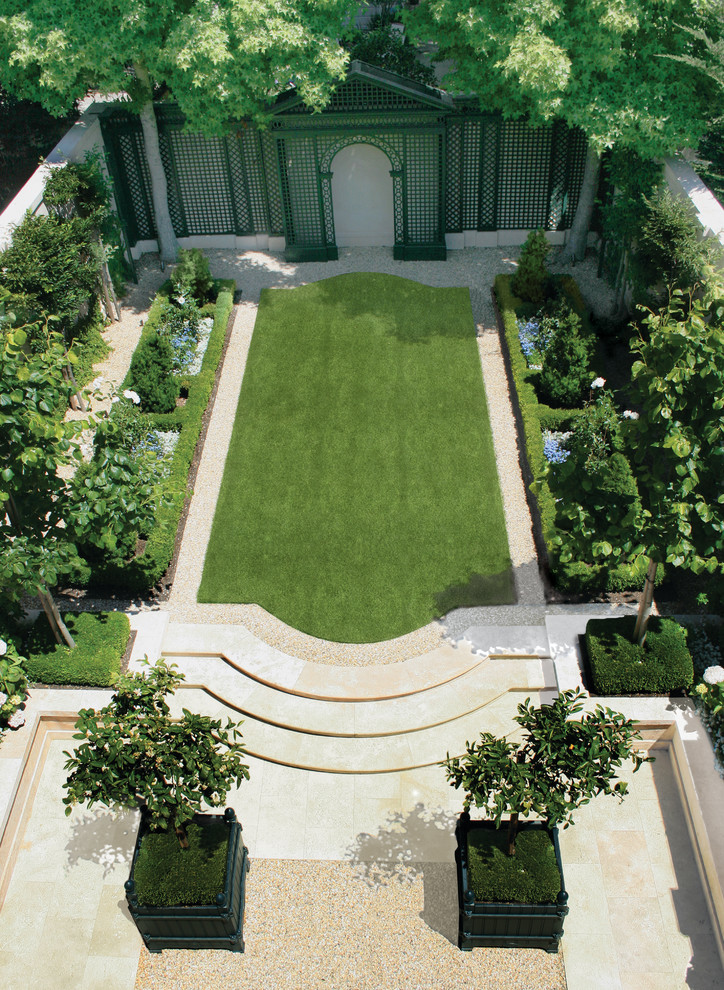 Traditional garden in San Francisco.