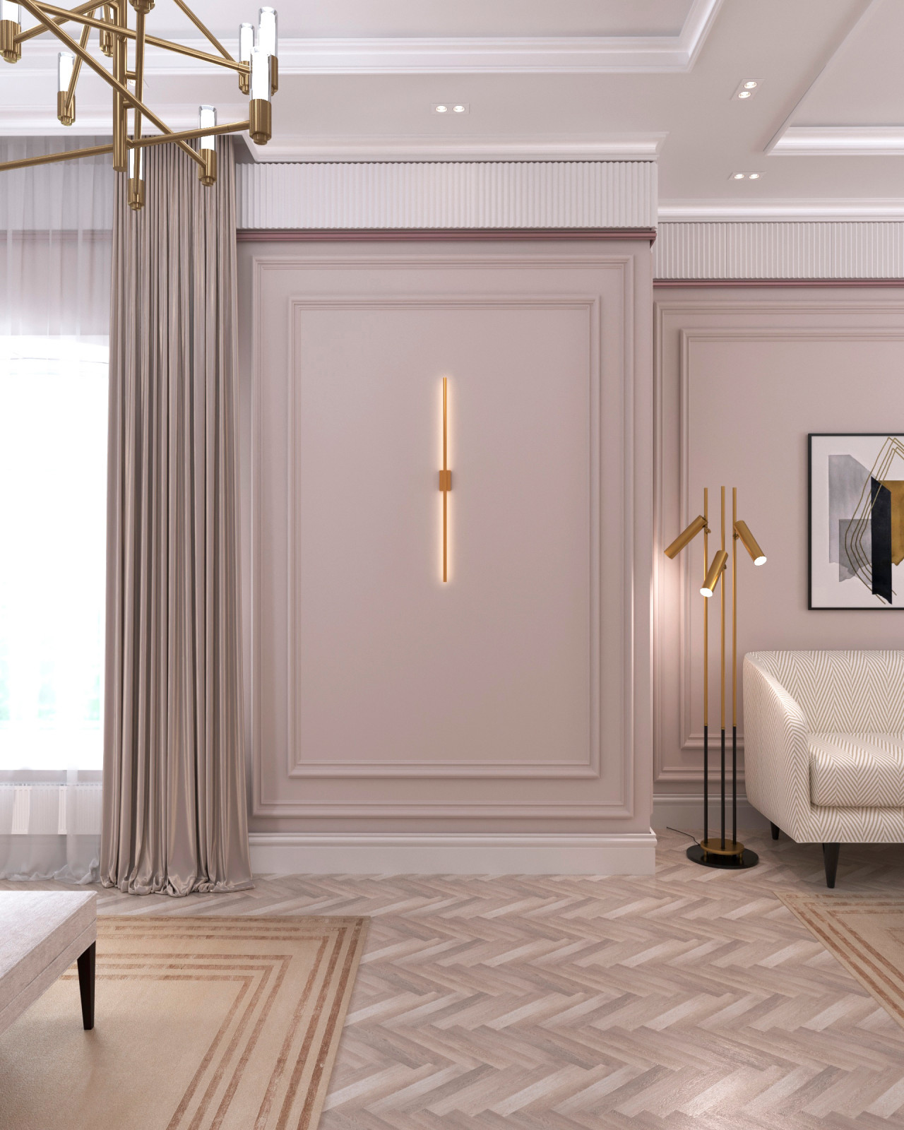 Комната 44 м2 для юной леди