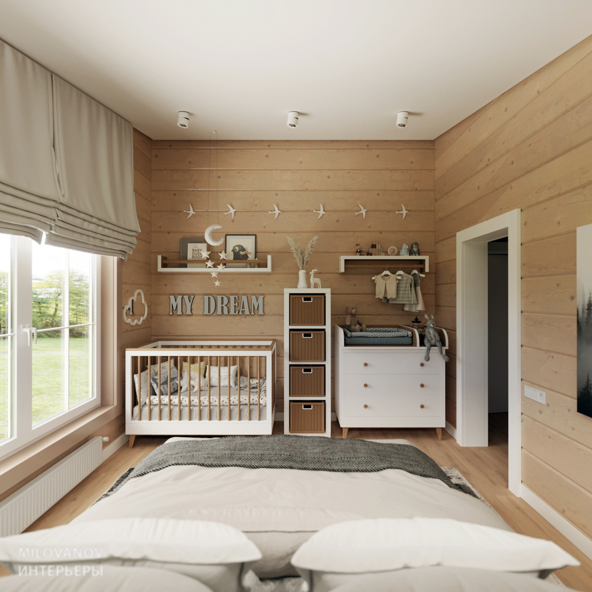 ДОМ ИЗ КЛЕЕНОГО БРУСА