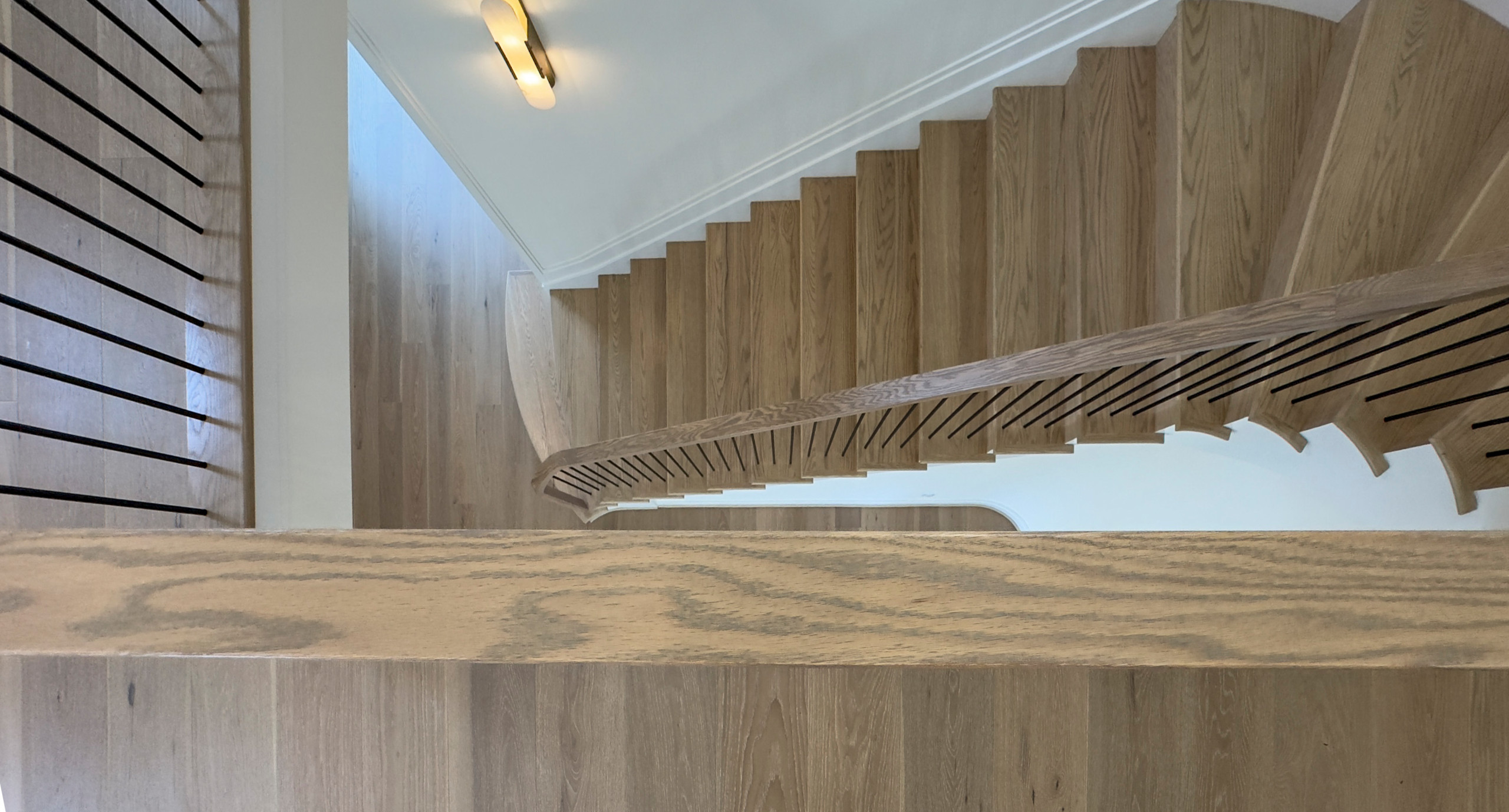 144_Attractive Transitional Staircase in Impressive Modern Home, Vienna VA 22180