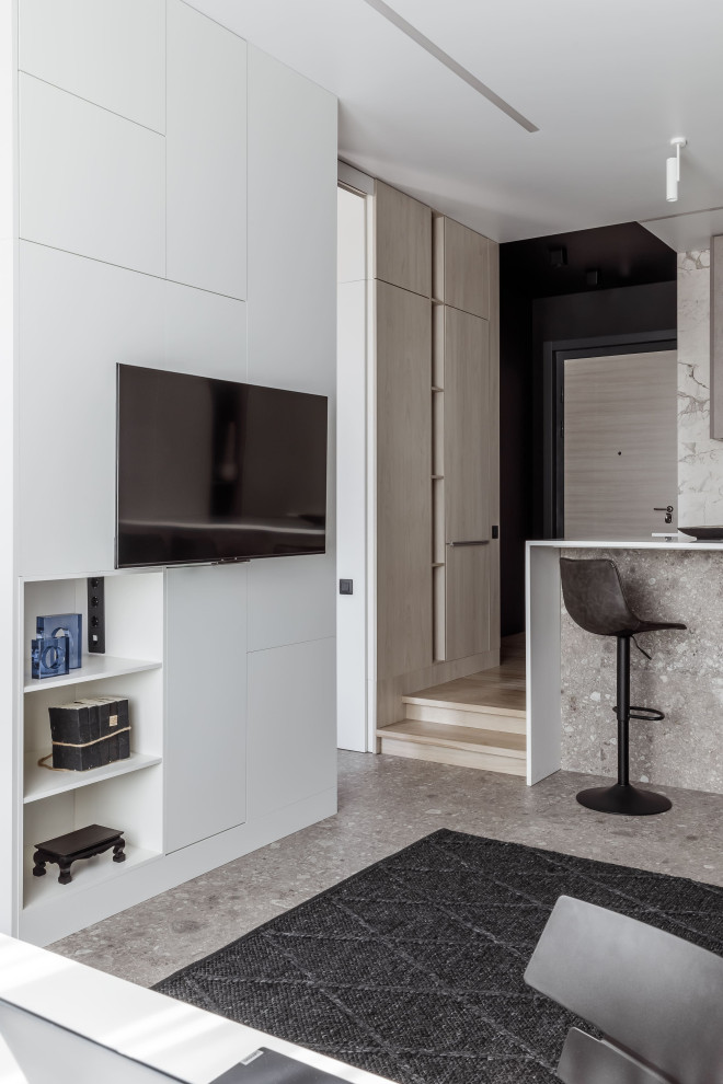 Монолит. Двухуровневая квартира в Москве