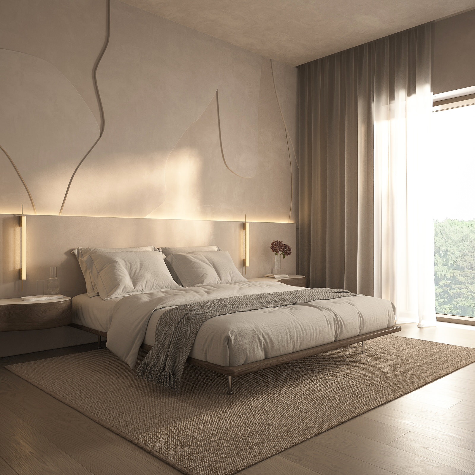 Интерьер квартиры в ЖК Вишневый сад