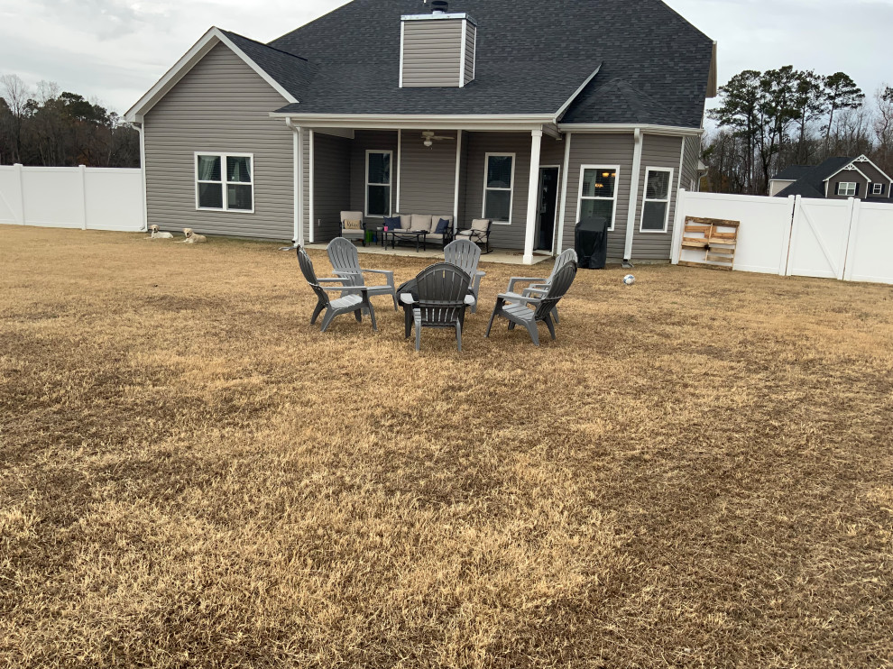 Shakespeare Backyard Patio and New Pergola