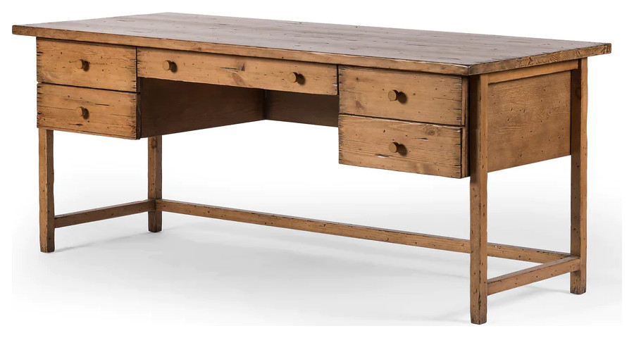 Edana Desk, Waxed Pine