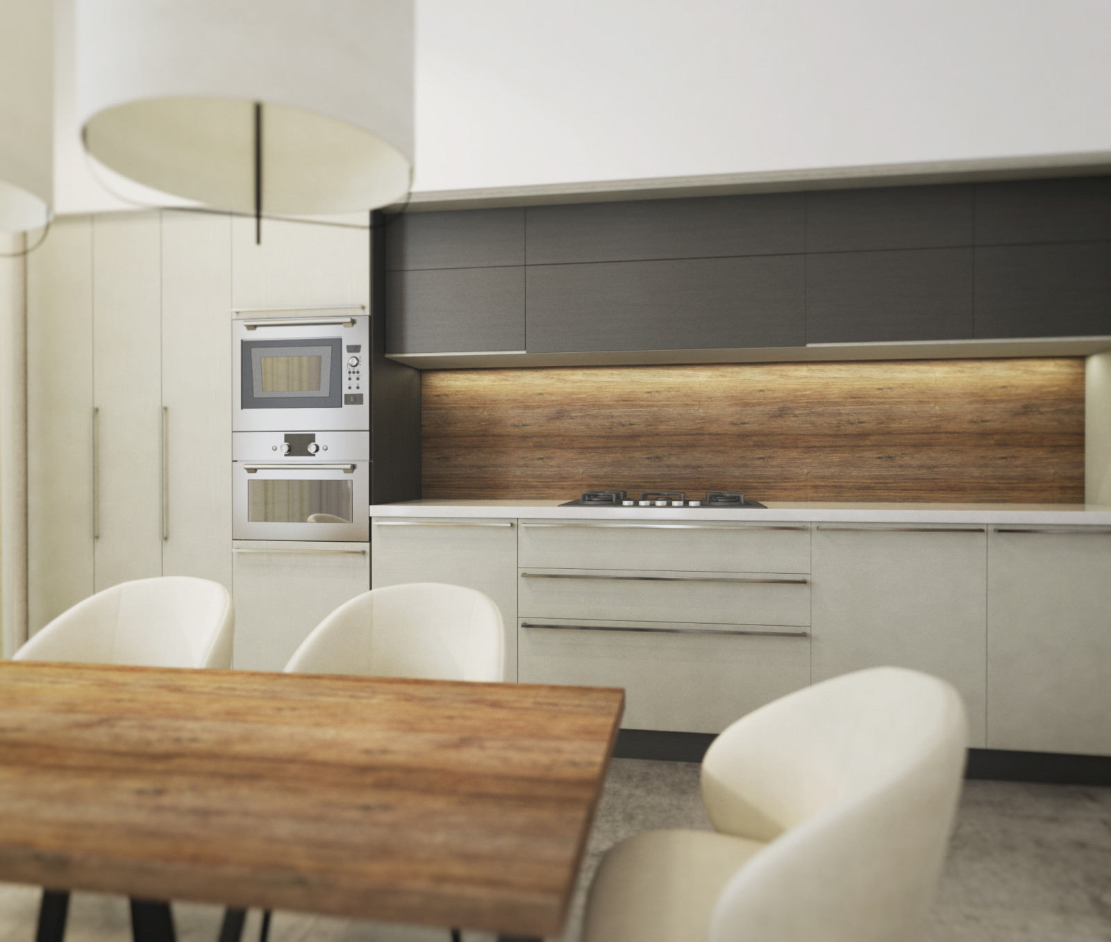 Дизайн интерьера дома у моря.