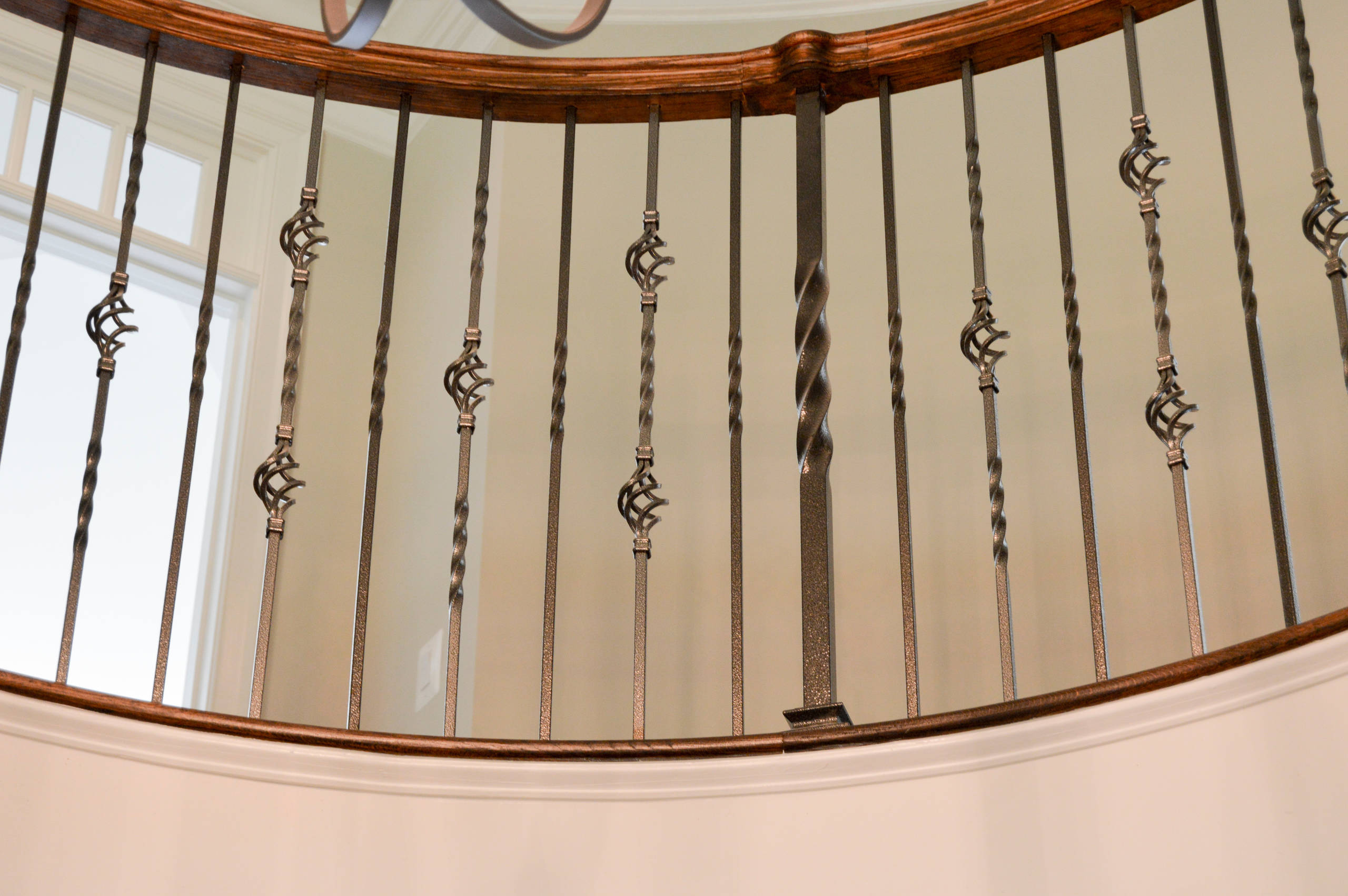 38_European Style Circular Balcony and Multi-level Staircase, Middleburg, VA 201