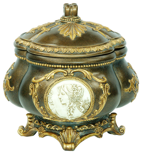 Victorian Jewelry Boxes And Organizers 