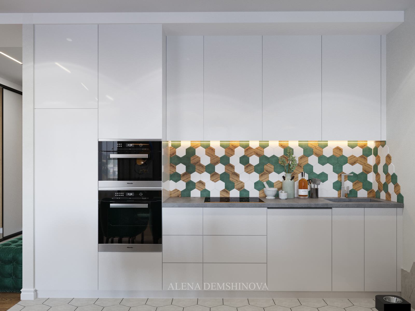 Квартира для молодой пары и их котиков