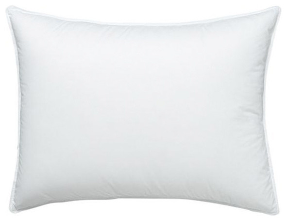 Cuddledown 700 Fill European White Goose Down Bed Pillow Soft  Standar
