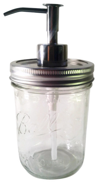 Wide Mouth Mason Jar Soap Dispenser Traditional Lotion Wide Mouth Mason Jar Soap Dispenser