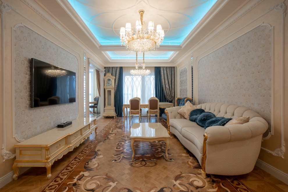 Ремонт 4-квартиры в ЖК Редсайд в классическом стиле!