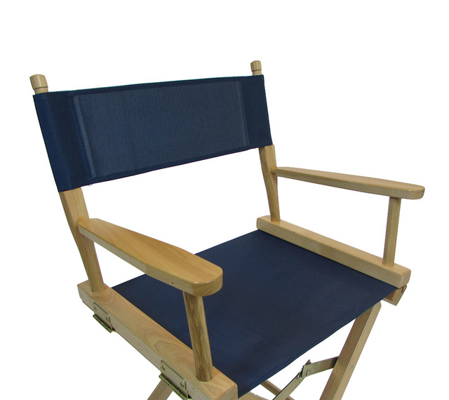 Vinyl Mesh Director's Chair Replacement Cover Set Only, Flat Stick