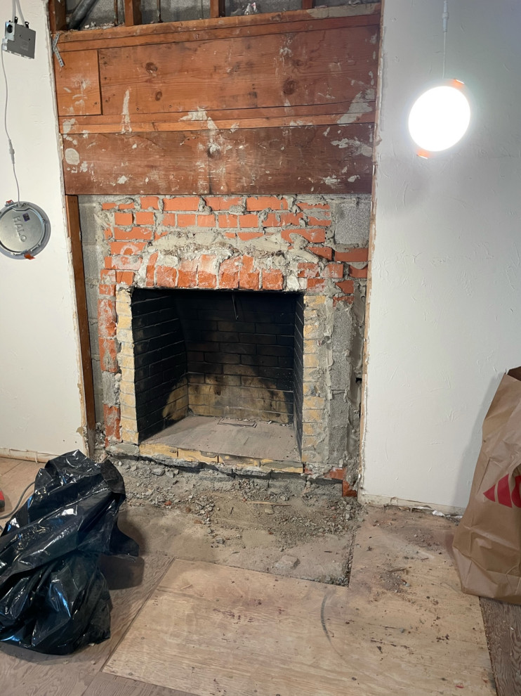 what s the proper way to permanently close a fireplace