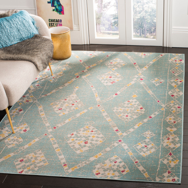 Safavieh Montage Teppich – Stylischer Indoor/Outdoor Läufer In Grau/Ivory, 2‘3“ X 8‘ Safavieh Montage Teppich – Stylischer Indoor/Outdoor Läufer In Grau/Ivory, 2‘3“ X 8‘