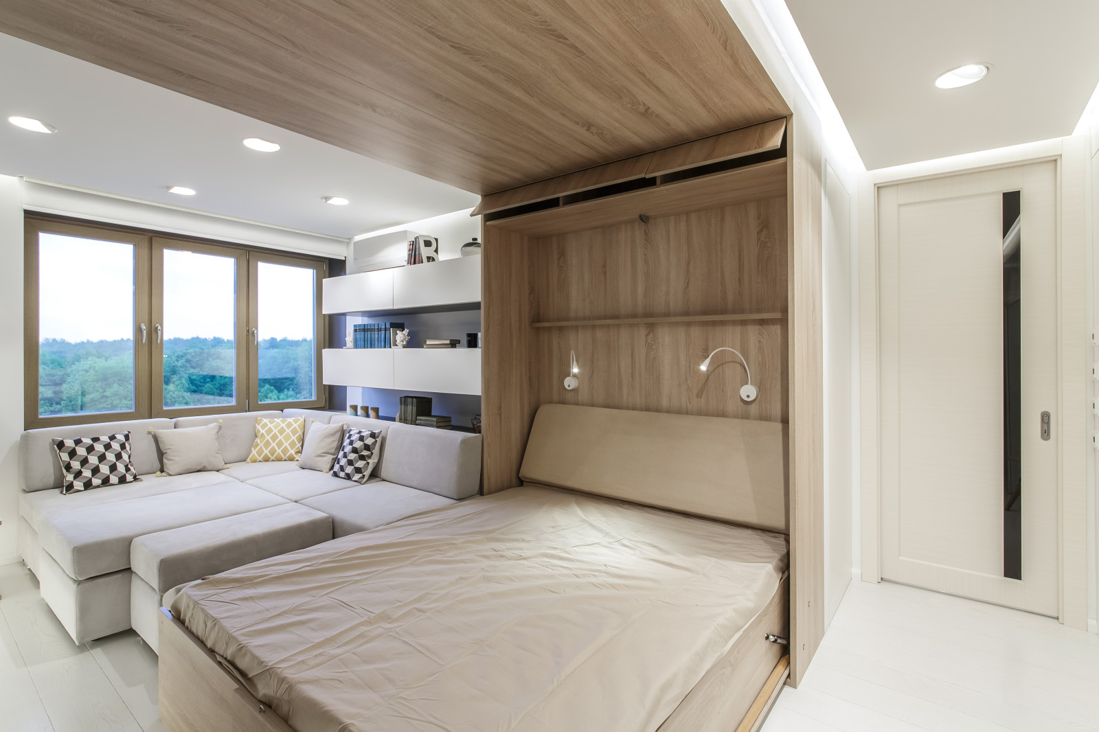 Гостиная с порталом