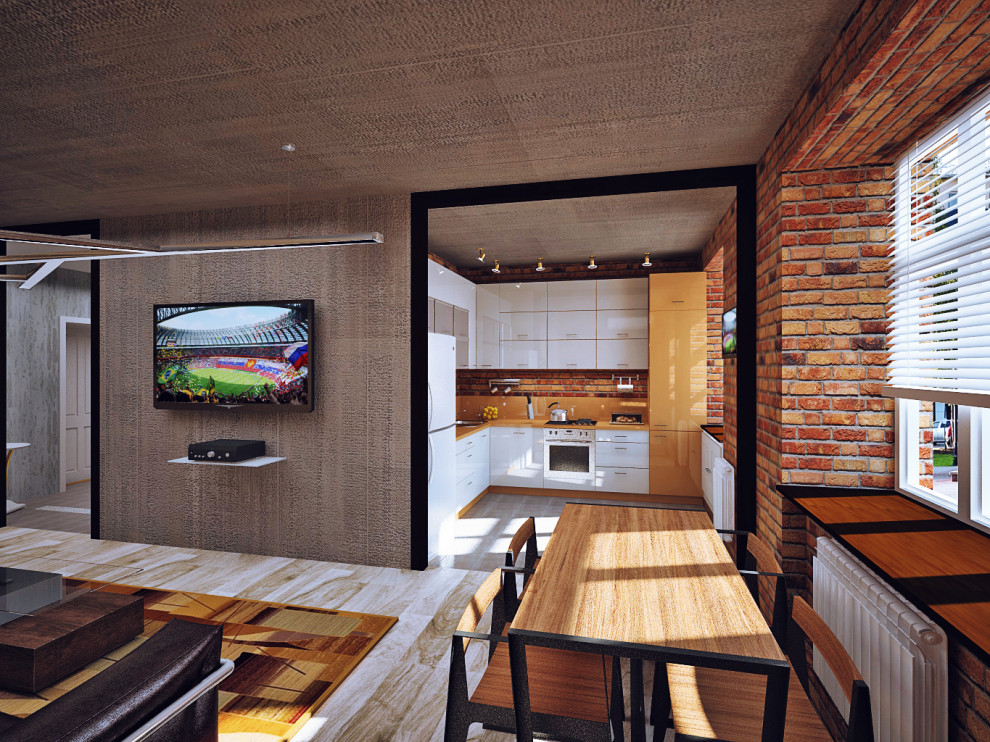 Дизайн - проект гостиной