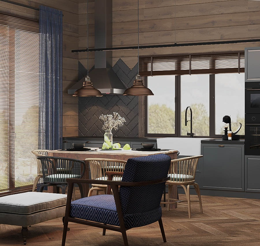 Проект загородного дома.