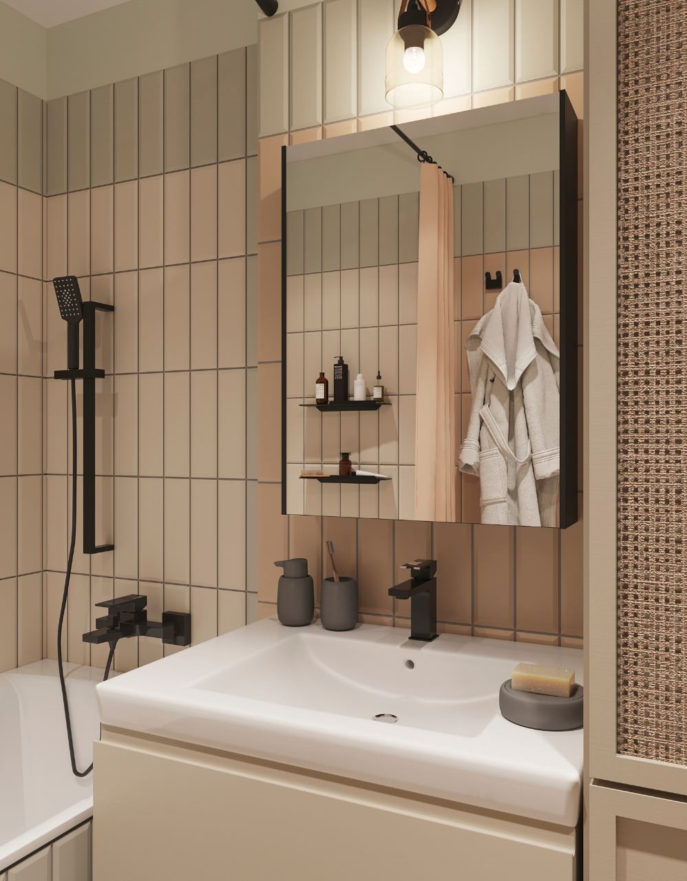 Мидсенчури по-московски. 3-х комнатная квартира 75 кв.м. на Юго-Западе