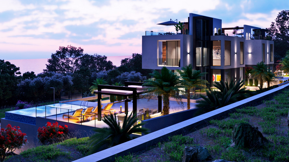 Минималистичные коттеджи