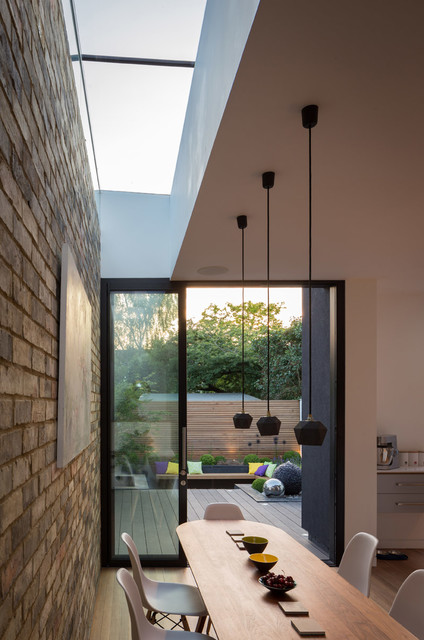 Stylish Central Cambridge Extension trendy-spisestue