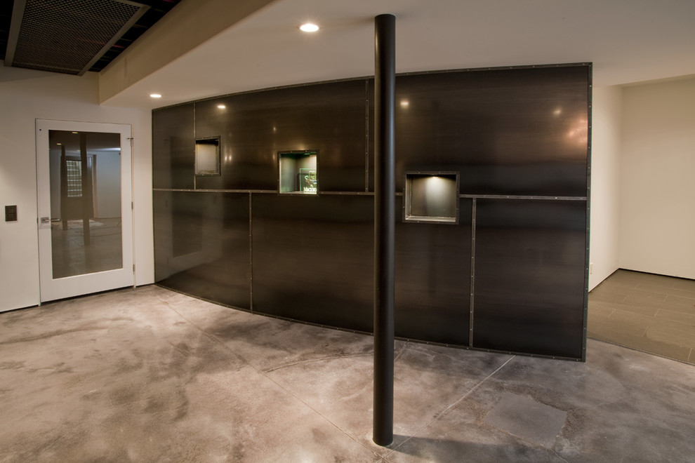 Industrial Basement Industrial Basement Philadelphia by Rost Artisan Builders