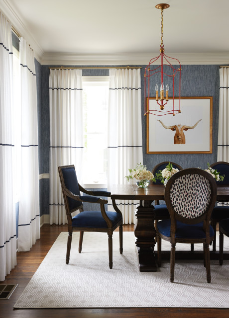 New This Week 8 Stylish Dining Rooms New This Week 8 Stylish Dining Rooms, Blue Dining Room Curtain Ideas