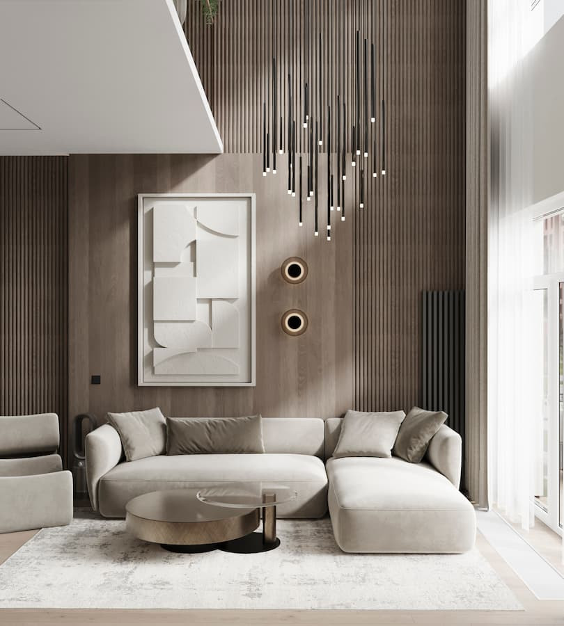 Роскошные апартаменты: два уровня элегантности