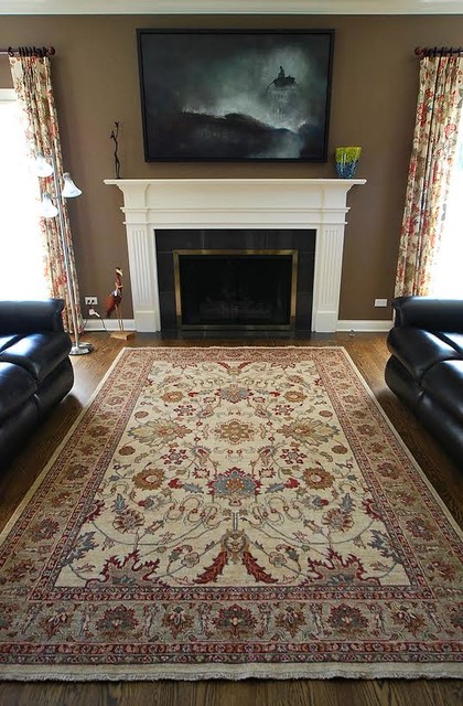 Handmade Rugs Traditional Living Room Chicago By Job Youshaei Rug Company Inc